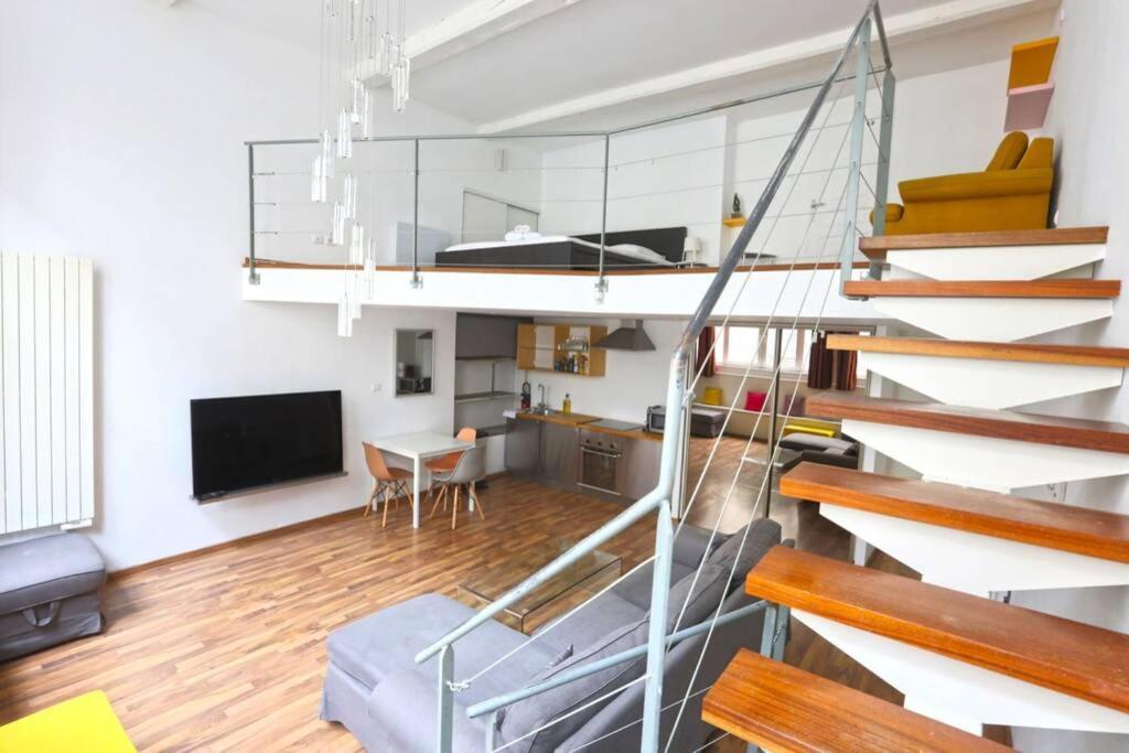 Idéal pros et tourisme - Le Loft de Guise avec Parking privé Apartamento Nancy Exterior foto
